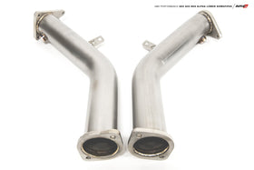 AMS PERFORMANCE VR30DDTT RACE LOWER DOWNPIPES