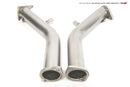 AMS PERFORMANCE VR30DDTT RACE LOWER DOWNPIPES-5