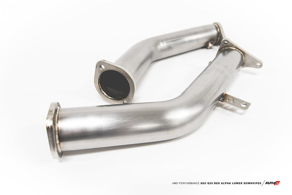 AMS PERFORMANCE VR30DDTT RACE LOWER DOWNPIPES
