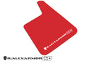 Rally Armor Universal Fit (No Hardware) UR Plus Red UR Mud Flap w/ White Logo-1