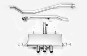 Remus Racing Downpipe-back Sport Exhaust centered (absorption principle) Honda Civic Type-R