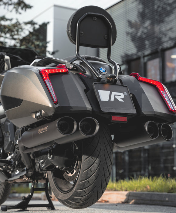 Remus 2022+ BMW K 1600 Bagger/ Grand America V6 Custom Muffler Left Side EEC - Black