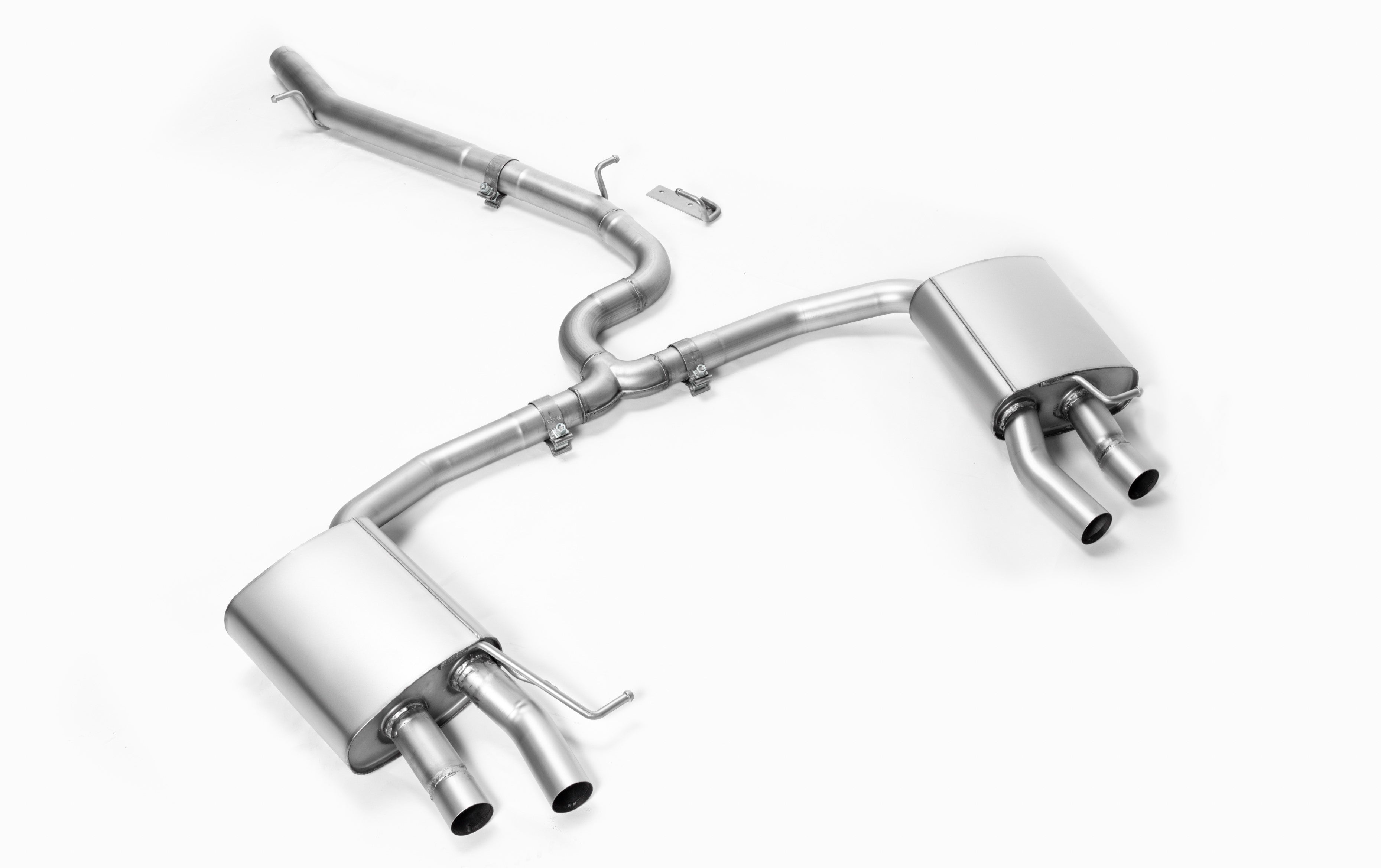 Remus 2022+ Volkswagen Golf VIII (8) R Variant 2.0L (DNF w/ GPF) Axle Back Exhaust (Tail Pipes Req)
