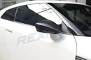 Rexpeed Nissan R35 GTR M-Style Carbon Mirror Covers (N36/N37)-3