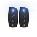 Kleinn (2) 4-Button 1-Way Remotes Antenna Upgrade 2500 ft Range-1