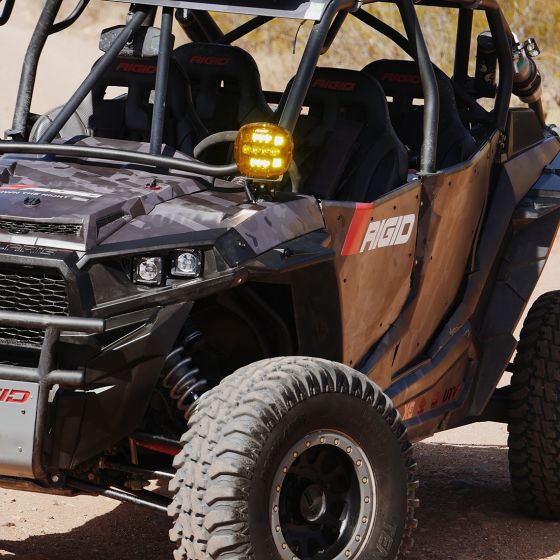 Rigid Industries Single Light Cover for Adapt XP - Yellow - 0