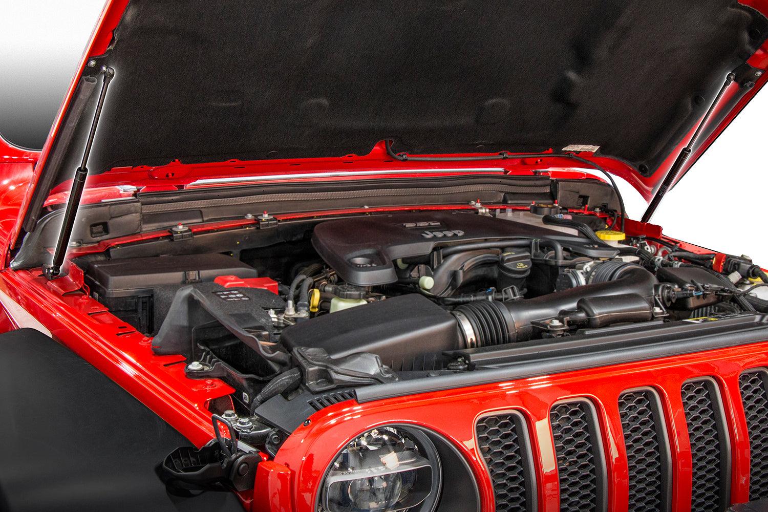 RIVAL Hood Lifts 2018-2025 Jeep Wrangler JL except 392 | 2020-2025 Jeep Gladiator except Mojave - 0