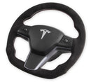 Rekudo Alcantara Wrapped Steering Wheel For Tesla Model 3-3
