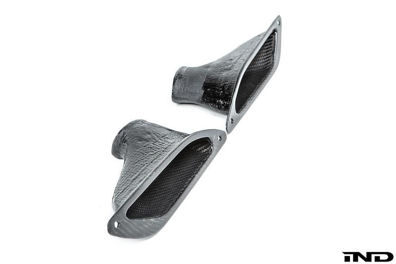 RKP BMW F8x M3 / M4 GT4 Carbon Brake Cooling Duct Set