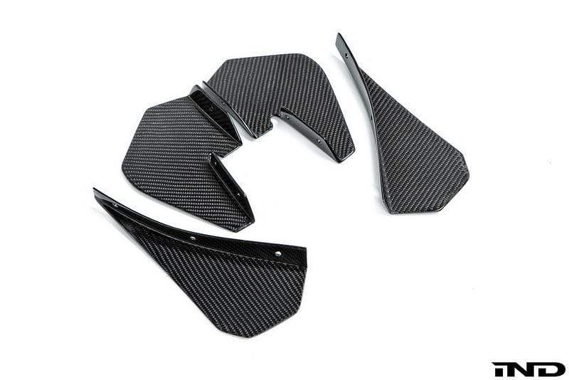 RKP BMW F8X M3 / M4 GT4 Carbon Bumper Canard Set