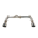 Remark 2022+ Subaru BRZ/Toyota GR86 Axle Back Exhaust w/Stainless Steel Double Wall Tip-1