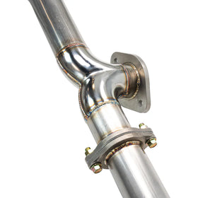 Remark 2022+ Subaru BRZ/Toyota GR86 Axle Back Exhaust w/Titanium Double Wall Tip - 0