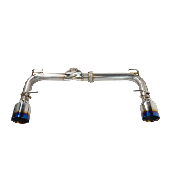REMARK Axleback Exhaust. Toyota GR86 / Subaru BRZ 2022+. Burnt Stainless Double