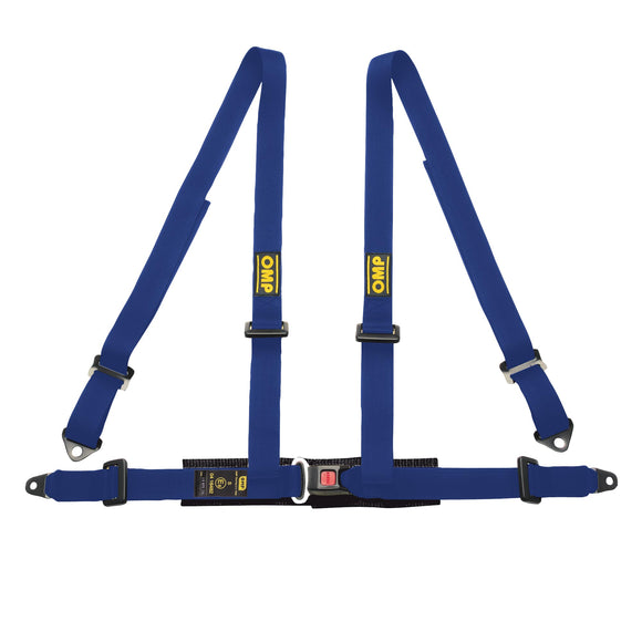 OMP 4 POINTS ECE HARNESS - ROAD 4 ECE 2208 BLUE