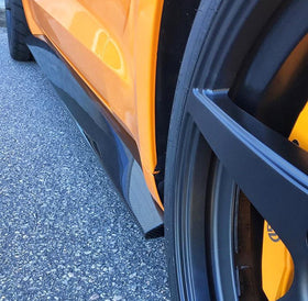 Anderson Composites 15-16 Ford Mustang Type-AR Rocker Panel Splitter - 0