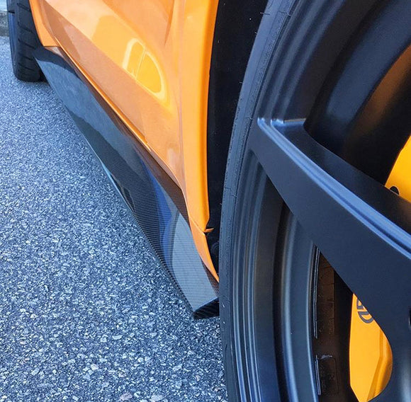 Anderson Composites 15-16 Ford Mustang Type-AR Rocker Panel Splitter