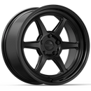 Kansei K14B Roku 18x9.5in / 5x110 BP / 22mm Offset / 73.1mm Bore - Gloss Black Wheel-1