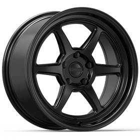 Kansei K14B Roku 17x8.5in / 5x150 BP / 0mm Offset / 110.3mm Bore - Gloss Black Wheel