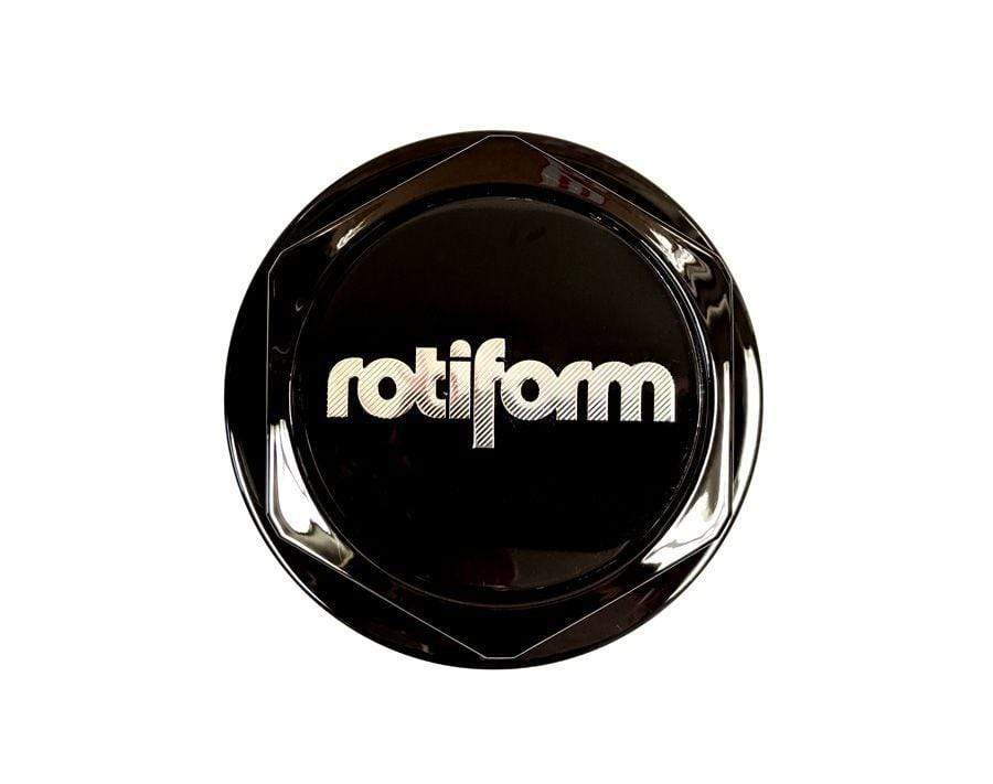 Rotiform Billet Hex Nut - Glass Black | 32170-26UK