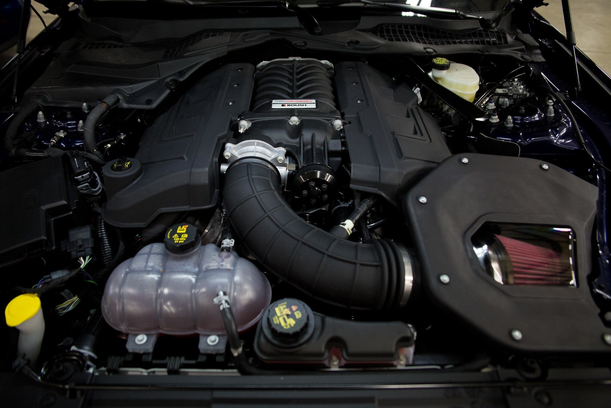 Roush 2022-2023 Ford Mustang GT 5.0L V8 Supercharger Kit 750HP (Phase 2)