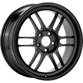 Enkei RPF1 18x9 5x114.3 35mm Offset 73mm Bore Black Wheel G35/350z