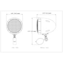 Boss Audio Systems Motorcycle Speaker Amplifier/ Bluetooth/ 3in Speakers-4