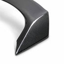 SI-style carbon fiber rear spoiler for 2014-2015 Honda Civic Coupe-4