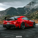 MB-style carbon fiber rear spoiler for 2020-2026 Toyota GR Supra-7