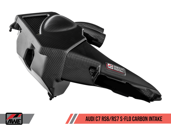 AWE S-FLO Carbon Intake for Audi C7 RS 6 / RS 7