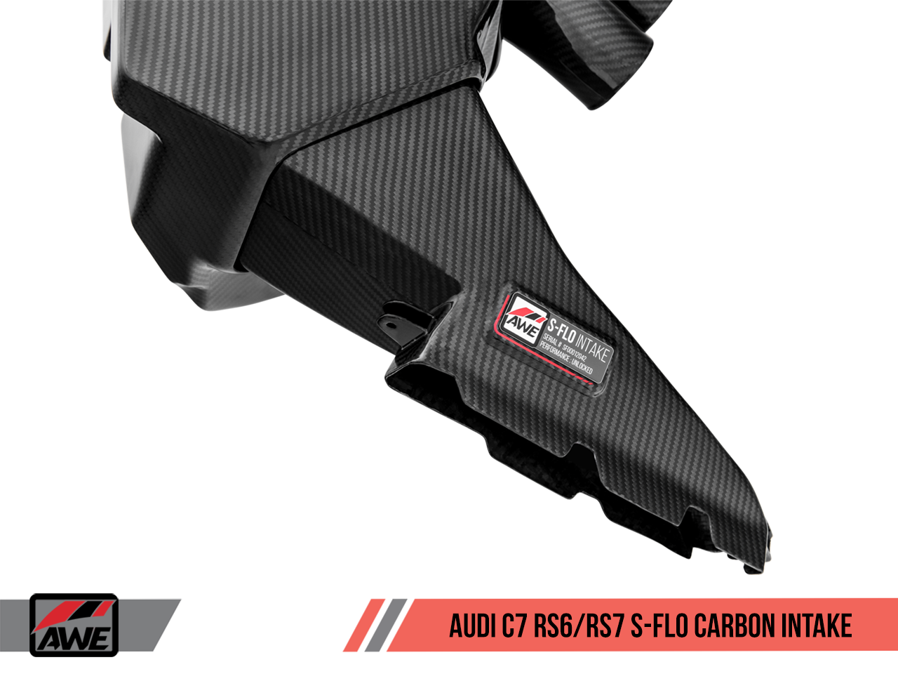 AWE S-FLO Carbon Intake for Audi C7 RS 6 / RS 7