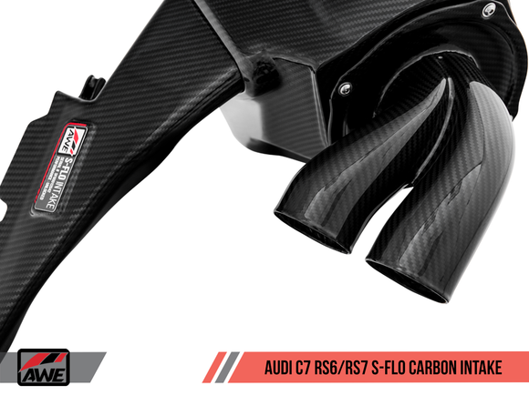 AWE S-FLO Carbon Intake for Audi C7 RS 6 / RS 7