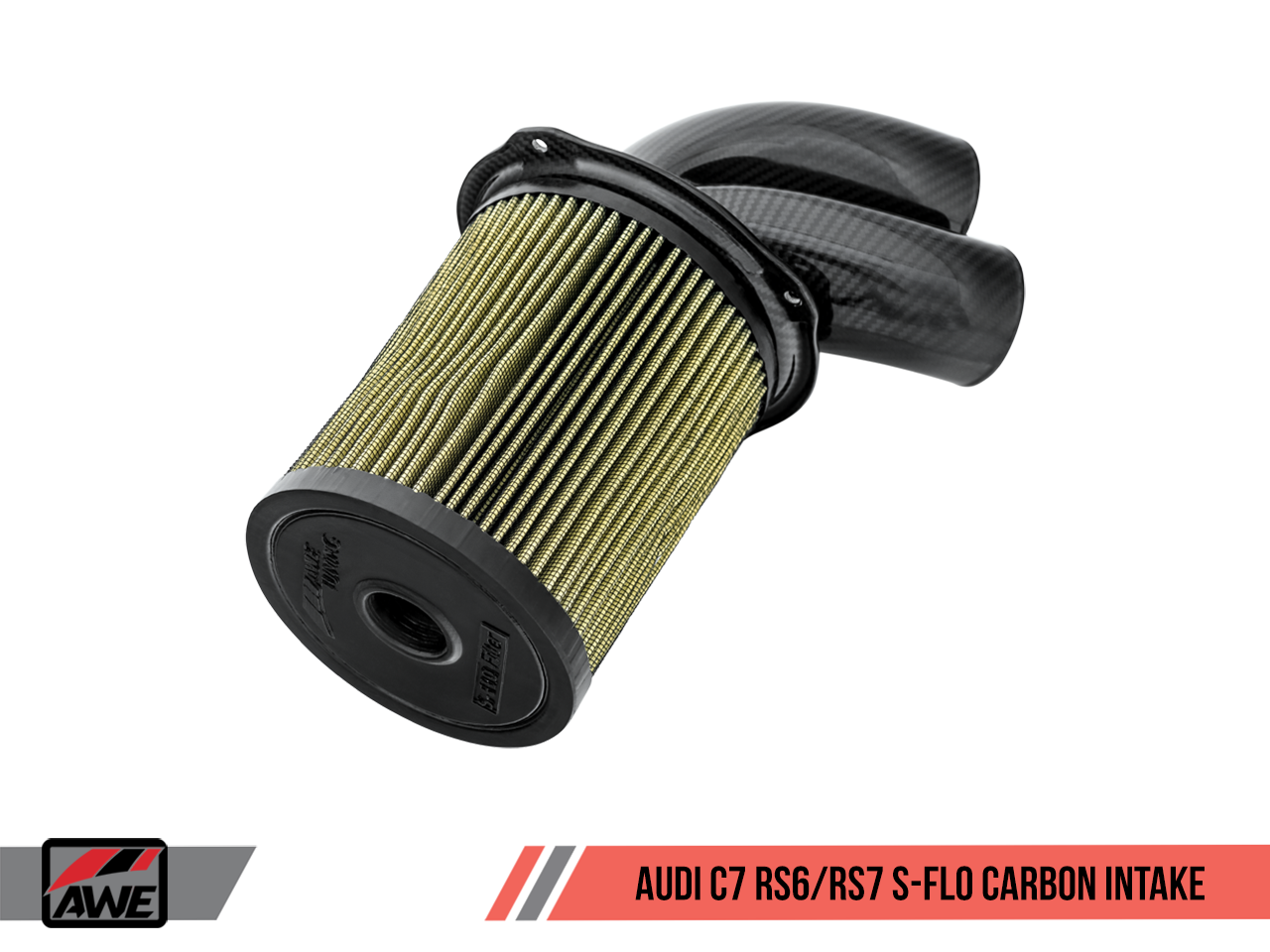 AWE S-FLO Carbon Intake for Audi C7 RS 6 / RS 7