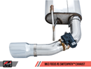 AWE SwitchPath™ Cat-back Exhaust (with Remote) for Ford Focus RS - Chrome Silver Tips-6