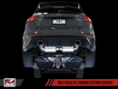AWE Touring Edition Cat-back Exhaust for Ford Focus RS- Non-Resonated - Chrome Silver Tips-5