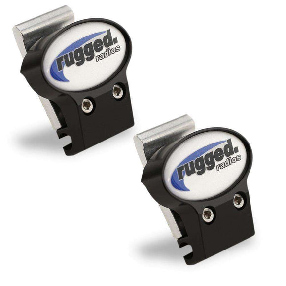 Rugged Radios 2 Pack - Quick Mount for Helmet Kit Wiring Installation