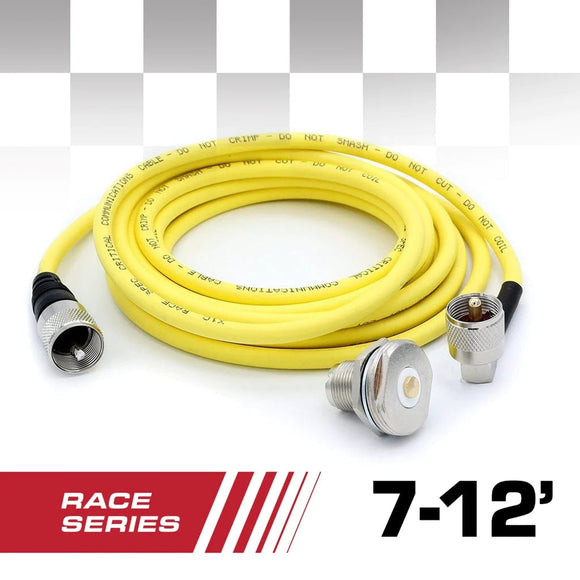 Rugged Radios Antenna Coax Cable Kit - RACE SERIES - by Rugged Radios 7 Foot