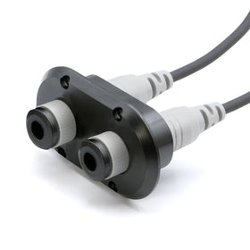 Rugged Radios Dual Headset / Helmet Jack Flush Mount Offroad