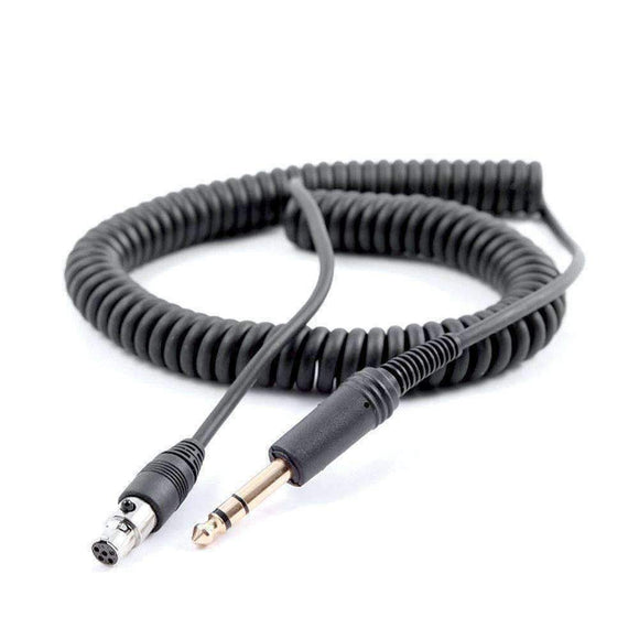 Rugged Radios Fire Truck Intercom Headset Coil Cord for 1/4 Style Jacks