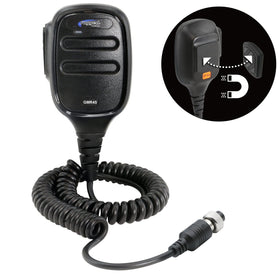 Rugged Radios Hand Mic for GMR45 Mobile Radio with Scosche MagicMount