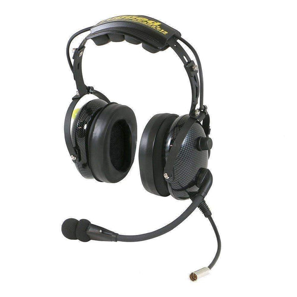 Rugged Radios HS10 Fire Safety Over the Head OTH Headset with Mic On Off Switch