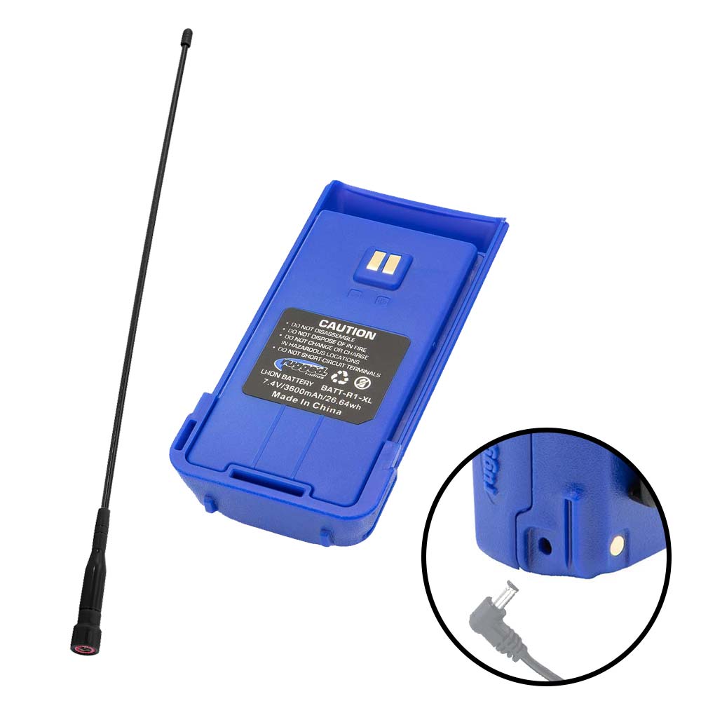 Rugged Radios Long Range Bundle for R1 Handheld Radios