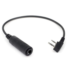 Rugged Radios OFFROAD Headset / Helmet Adapter Cable to Rugged and Kenwood Handheld Radios