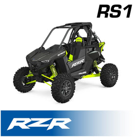 Rugged Radios Polaris RZR RS1 Complete Comm Kit with Bluetooth and 2-Way Radio M1 VHF Business Band