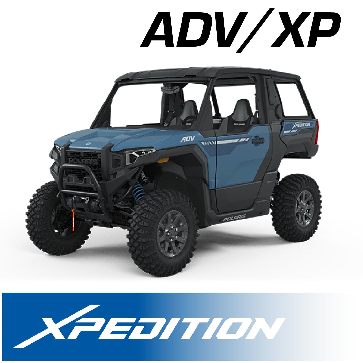 Rugged Radios Polaris Xpedition Comm Kit w/ BT 2-Way Radio STX Stereo Head / M1 VHF Bus Band
