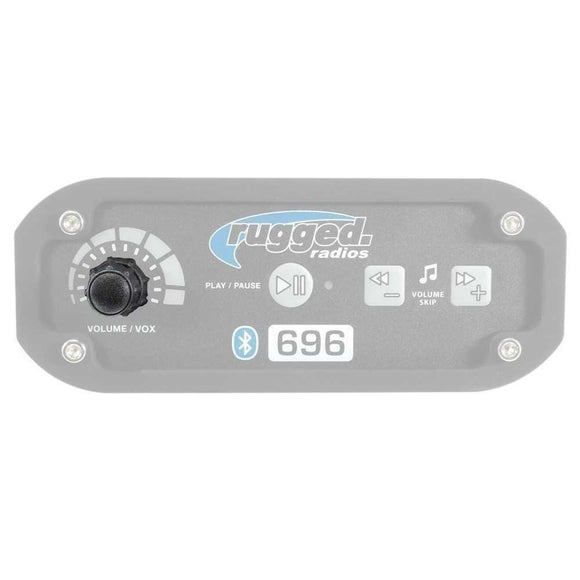 Rugged Radios Replacement Volume and VOX Knob Set for 696 696 Plus and STX Intercoms