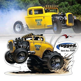 Rugged Radios Rugged Radios 32 Die Cut Sticker