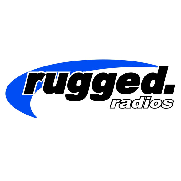 Rugged Radios Rugged Radios Die Cut Stickers - Available In A Variety of Sizes 3.5 Inches