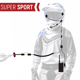 Rugged Radios SUPER SPORT Comm Kit w/ LW SPORT Cables With GMR2 PLUS - GMRS Radio