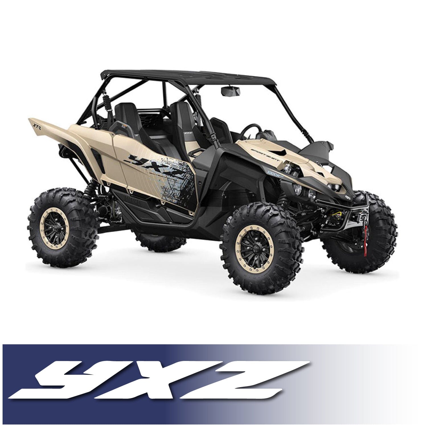 Rugged Radios Yamaha YXZ 1000R Complete Comm Kit w/ BT 2-Way Radio STX Stereo / M1 VHF Bus Band