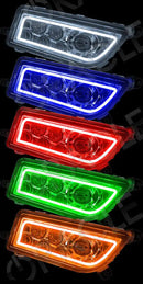 ORACLE Lighting 2014-2023 POLARIS RZR 1000 XP Headlight Halo Kit-4